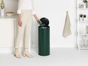Touch Bin Poubelle A Pedale 30L Pine Green