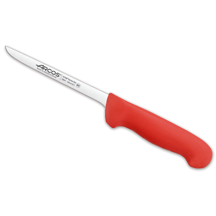2900 Couteau A Desosser Rouge 160Mm