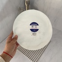 Diwali Blanc Marbre Assiette Plate 25  Cm