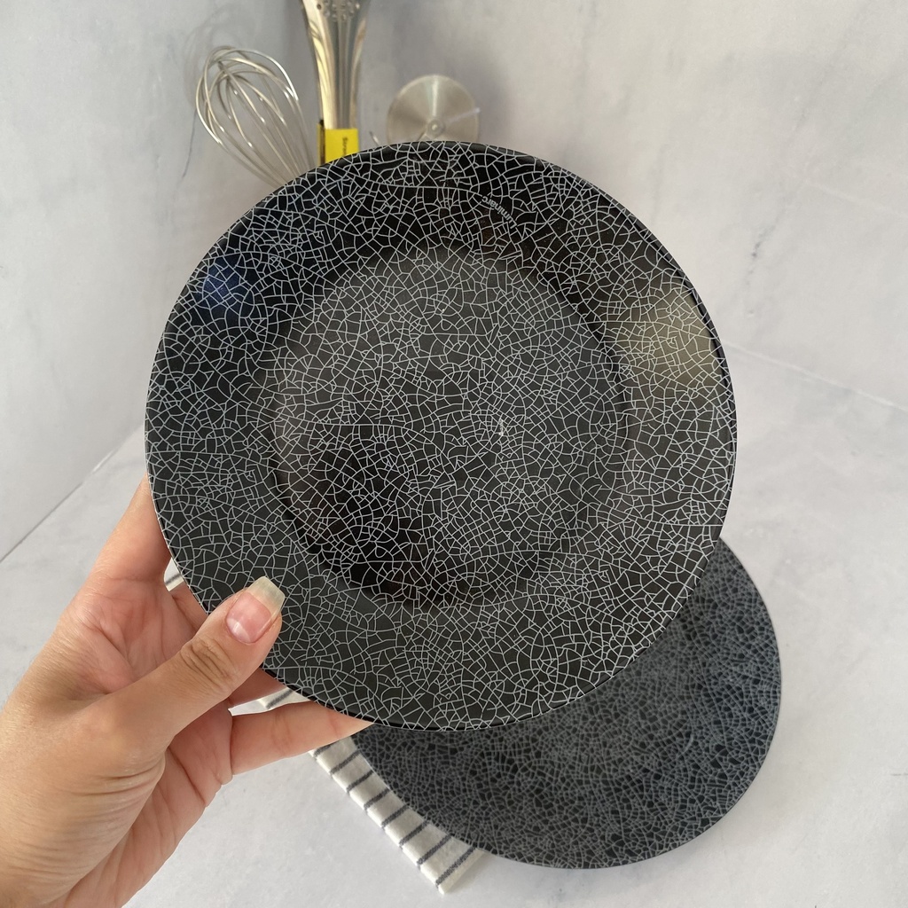 Zoe Black Assiette A Dessert 18Cm