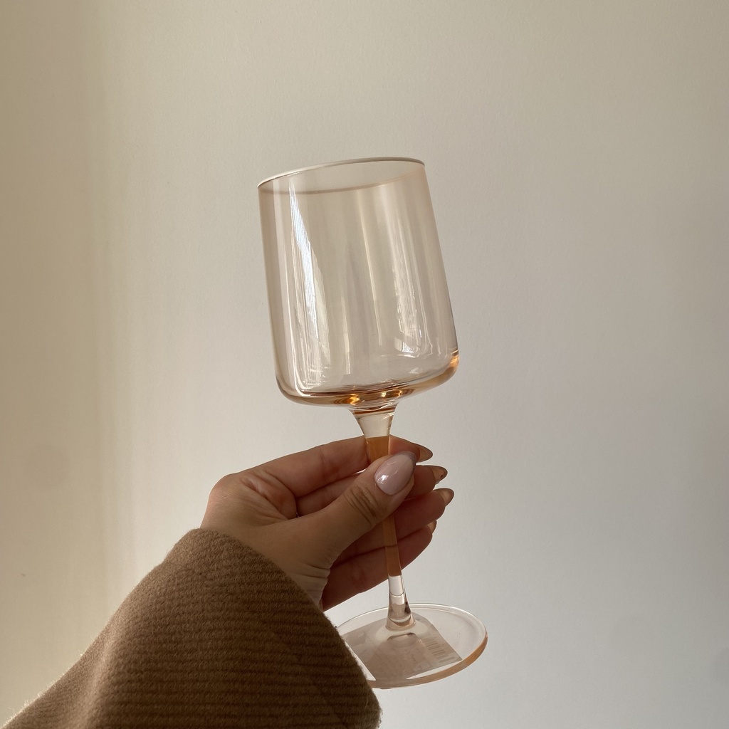 verre a pied 32 cl colore