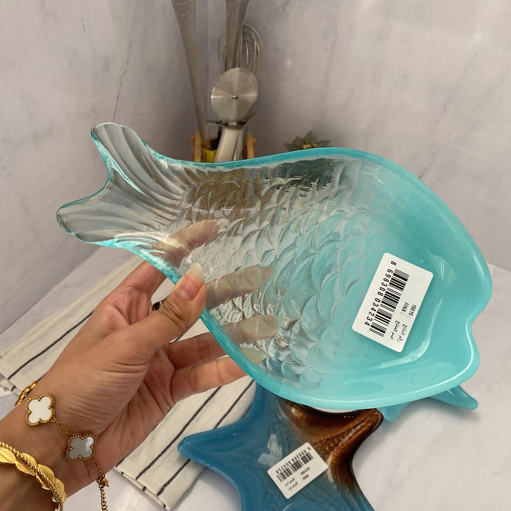 Fika Assiette Turquoise 25Cm