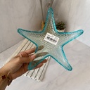 Starfish Assiette Aqua Blue 21Cm