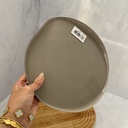 Istanbul Assiette Taupe 28Cm