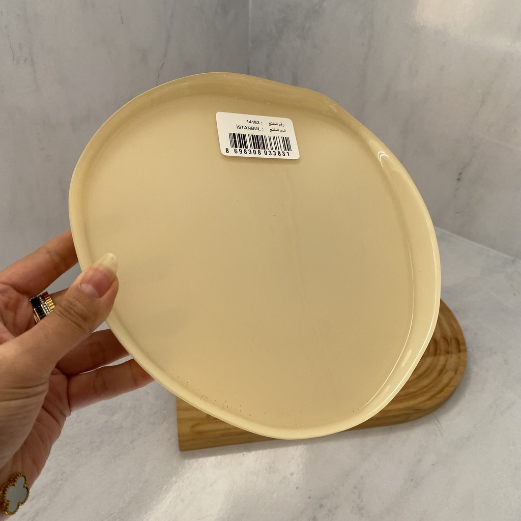 Istanbul Assiette Beige 21Cm