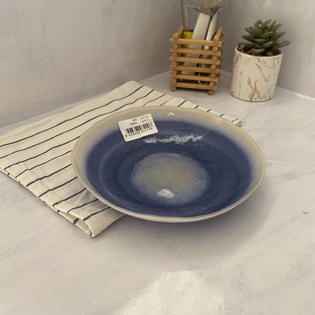 Kronos Assiette Creuse Blue 21Cm