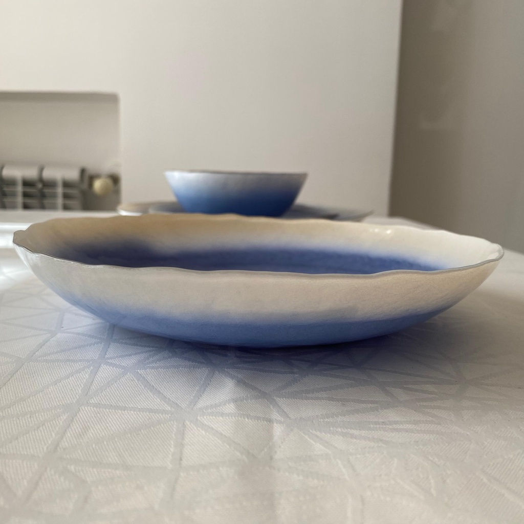 Kronos Assiette Creuse Blue 21Cm