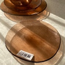 Kronos Assiette Dessert Marron 21Cm