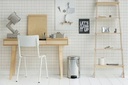 Newicon Poubelle A Pedale 12L Brilliant Steel