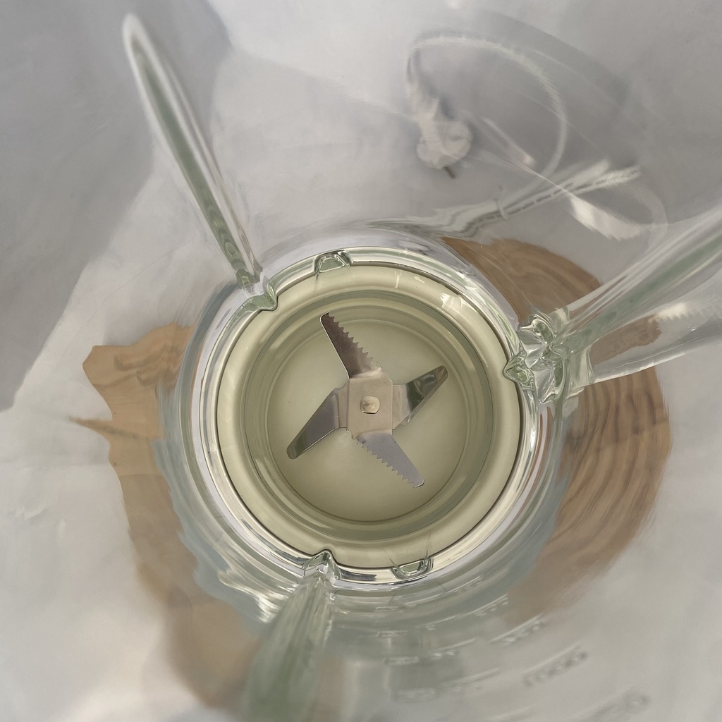 Vintage Blender Bocal En Verre 1.5L Bleu
