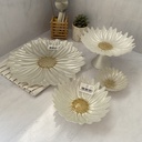 Fleur Bol Pearl White 10Cm