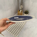 Kronos Assiette Plate Blue 27Cm