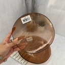 Kronos Assiette Dessert Marron 20Cm