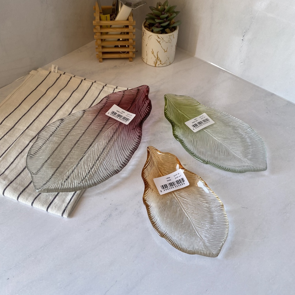 Nana Leaf Assiette Orange 17Cm