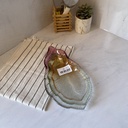 Nana Leaf Assiette Rose 29Cm