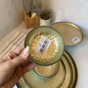 Sahra Bol Turquoise 10Cm INSIDE GOLD 