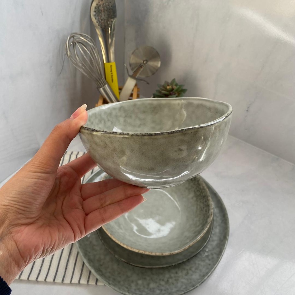 Service A Table 24 Pieces Gris