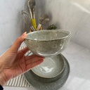 Service A Table 24 Pieces Gris