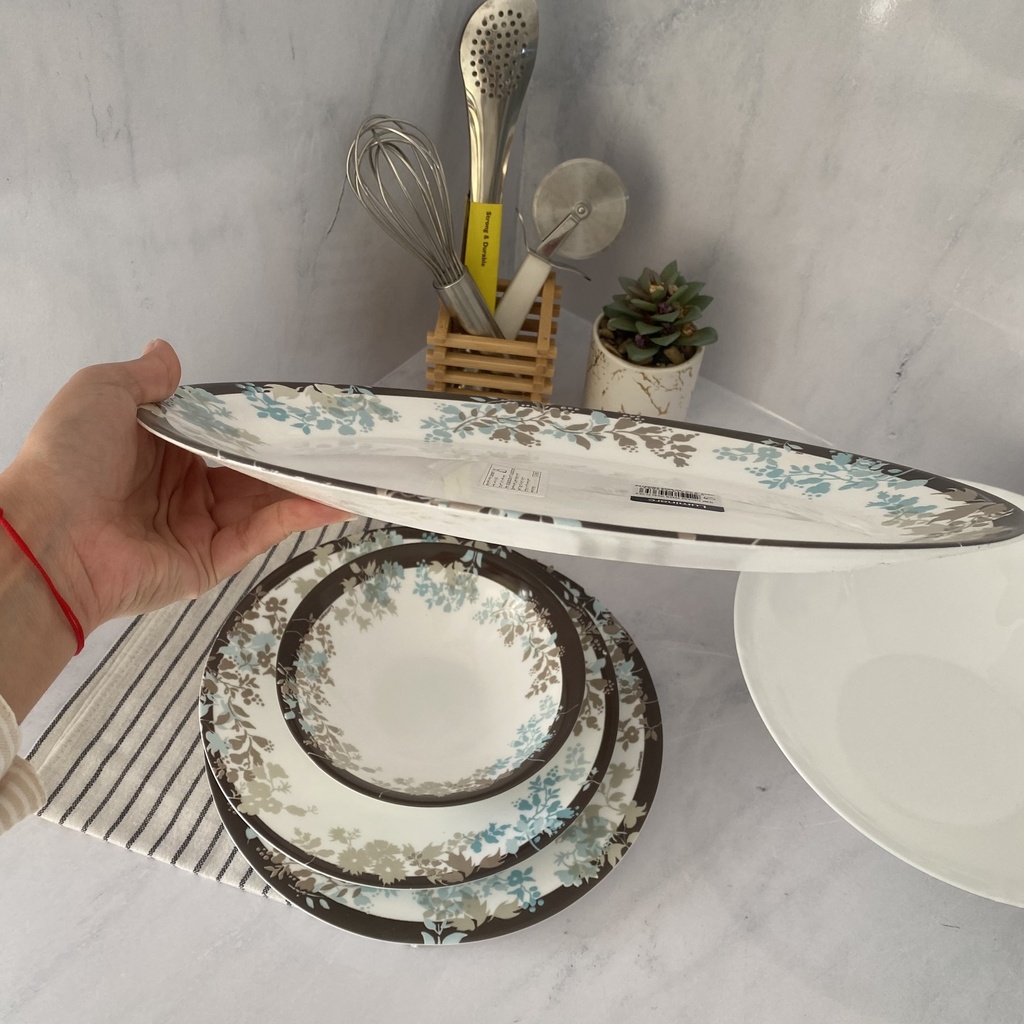 Foliage Essence Plat Oval 33.5Cm