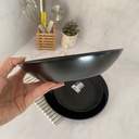 Diana Noir Assiette Creuse 20Cm