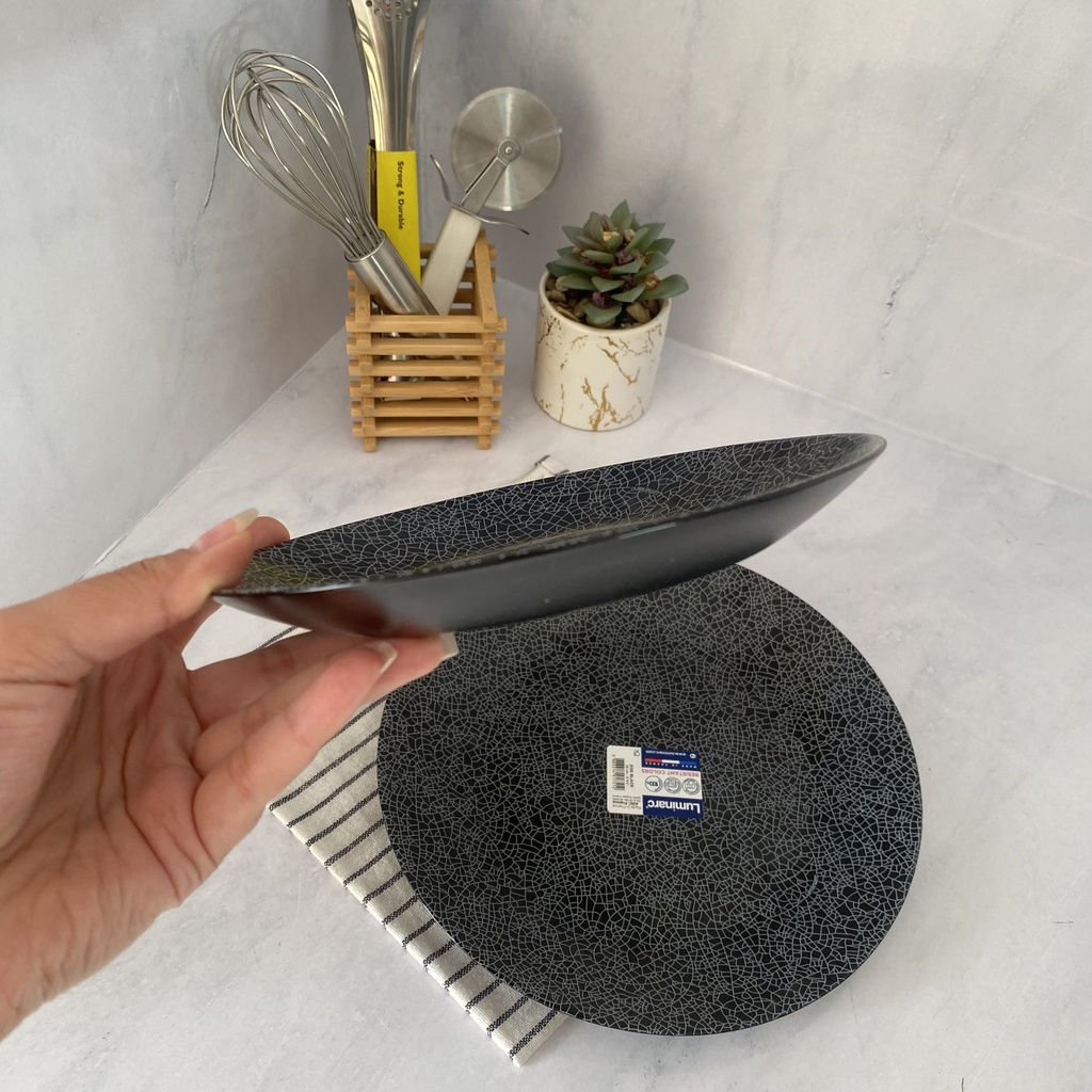 Zoe Black Assiette A Dessert 18Cm