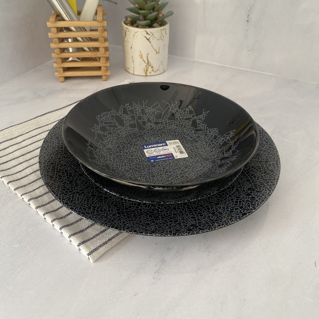 Zoe Black Assiette A Dessert 18Cm