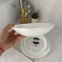 Diwali Blanc Marbre Assiette Creuse 20 Cm