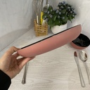 Vicky Noir Terracotta Assiette 25Cm