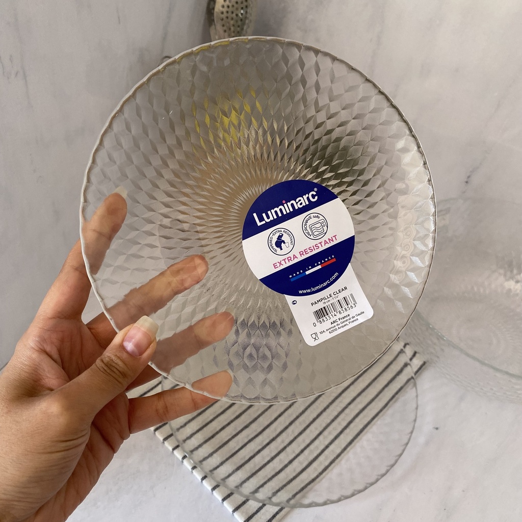 Pampille Clear  Assiette Dessert 19Cm