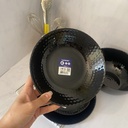 Pampille Noir Assiette Creuse 20Cm