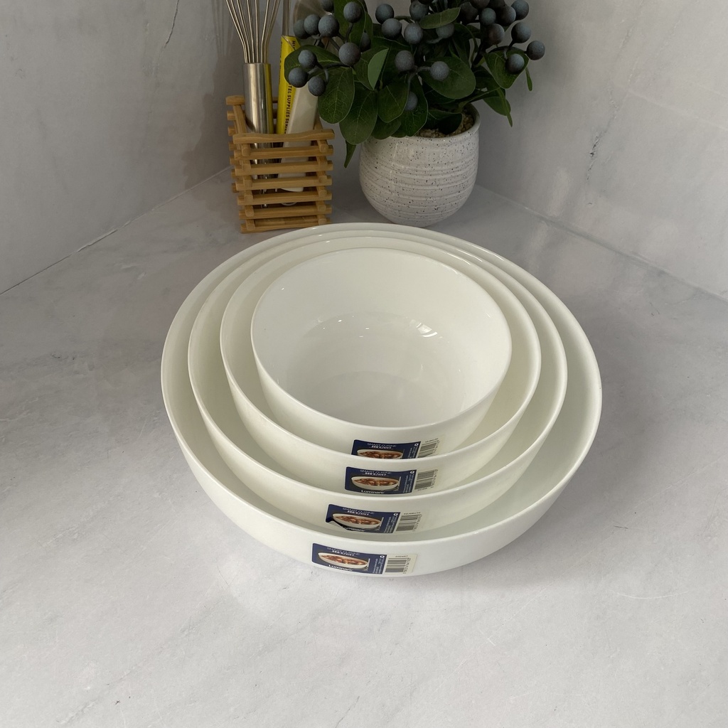 Diwali Blanc Plat A Servir 18 Cm