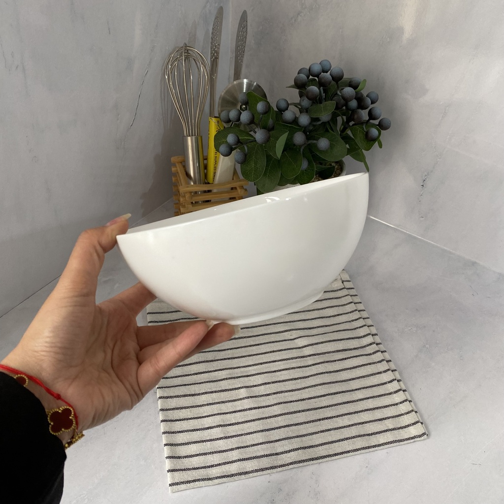 Diwali Blanc Saladier 18Cm