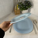 Carine Light Blue  Assiette Dessert 19.5Cm