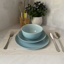 Diwali Assiette Plate 25 CM Paradise Blue