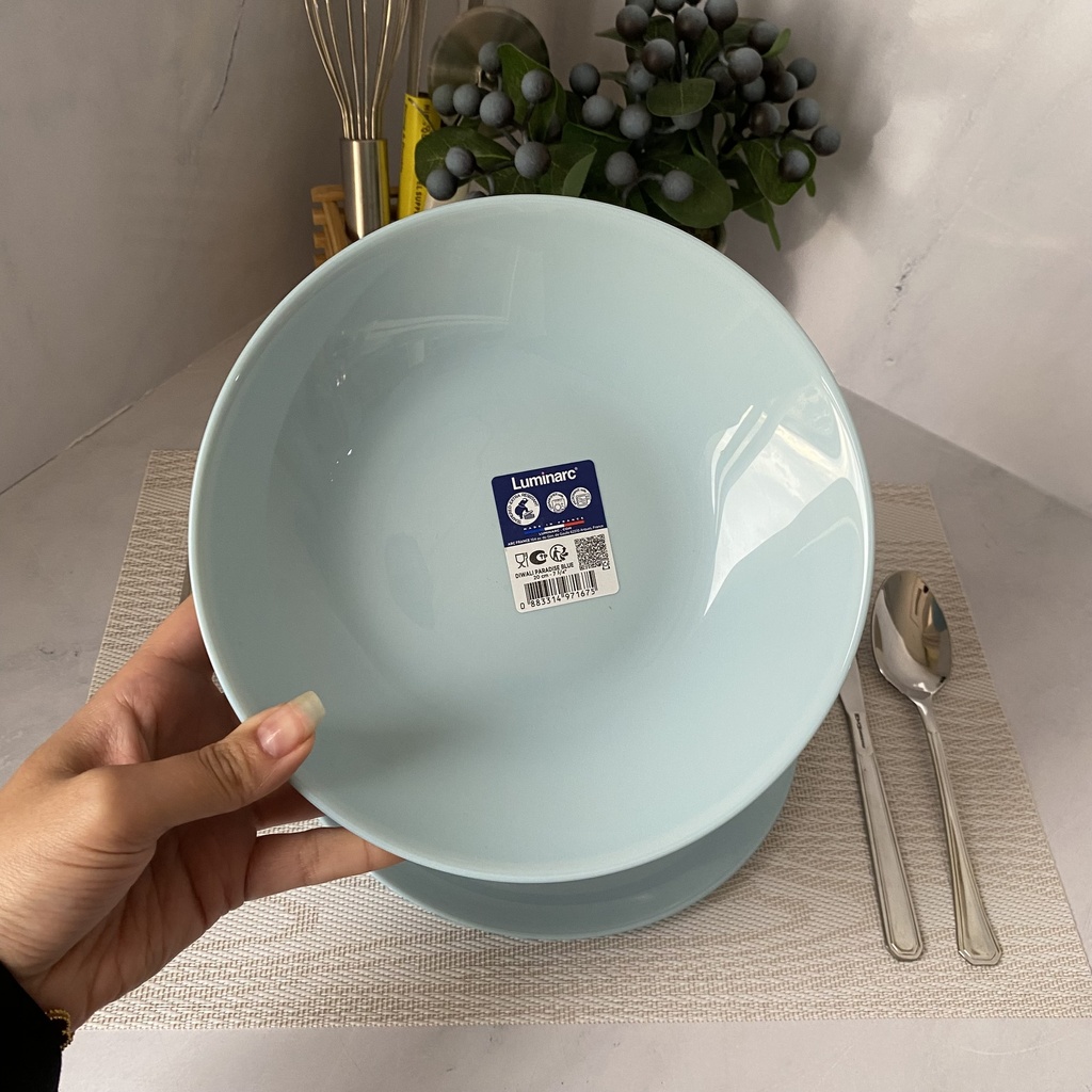 Diwali Assiette Creuse 20 CM Paradise Blue