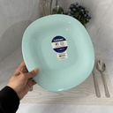 Carine Light Turquoise Assiette Plate 27Cm