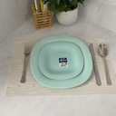Carine Light Turquoise Assiette Dessert 19 Cm
