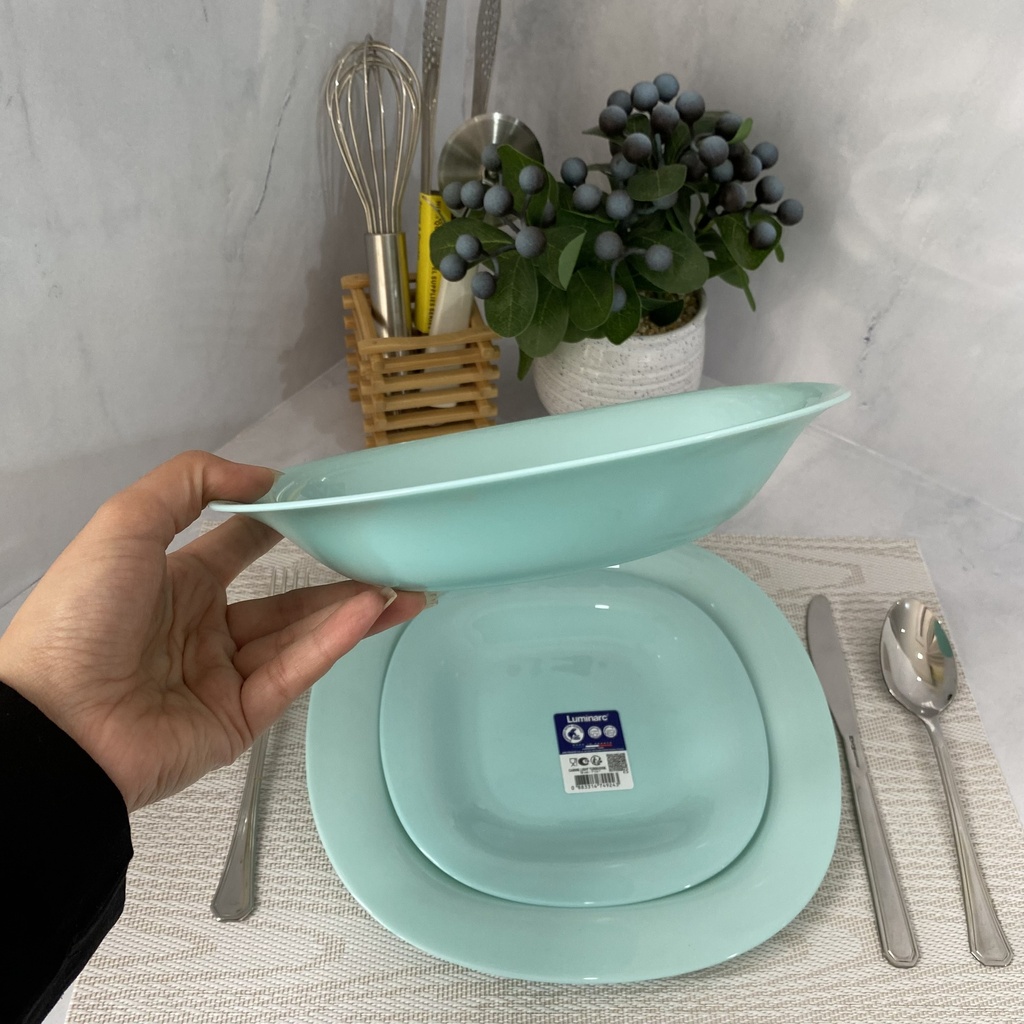 Carine Light Turquoise Assiette Creuse 21Cm