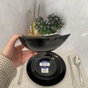 Quadrato Noir Bol 16Cm