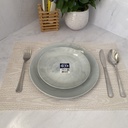 Diwali Granit Marbre Assiette Plate 25Cm