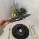 Trianon Noir Assiette A Dessert 19Cm