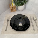 Trianon Noir Assiette A Dessert 19Cm