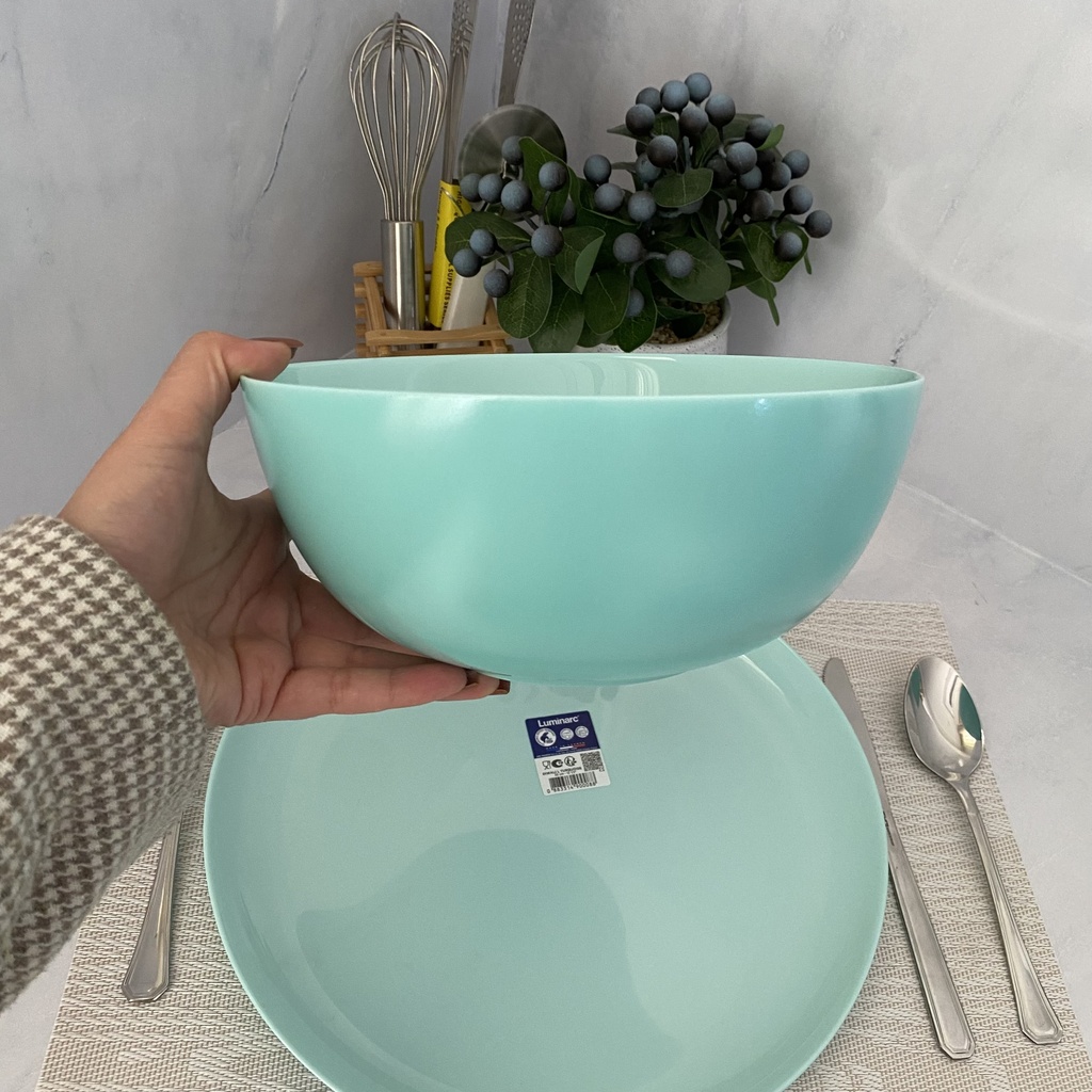 Diwali Light Turquoise Saladier 21Cm