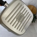 The Wall Poele A Grille 28X28Cm Silver