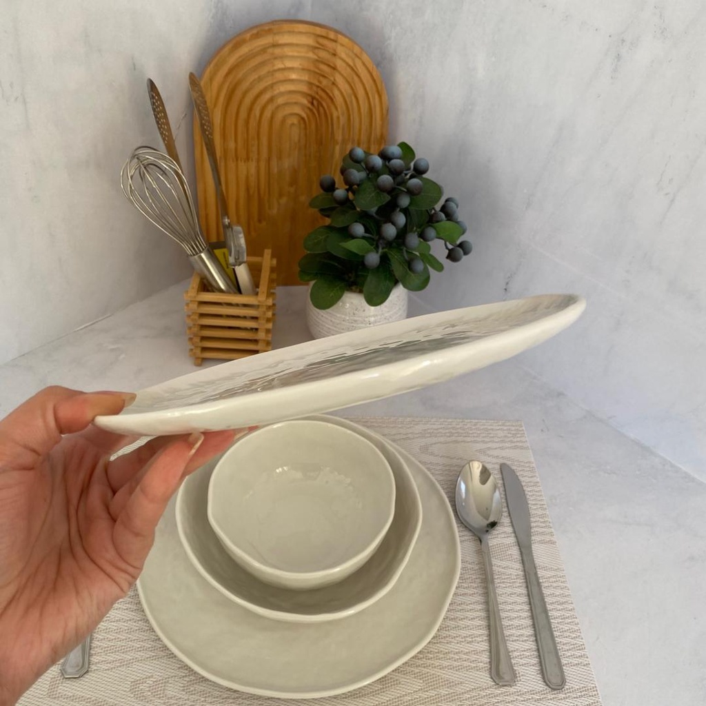 Service A Table 24 Pieces Blanc