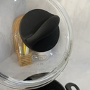 Hard Pan Faitout 20Cm Avec Couvercle En Verre