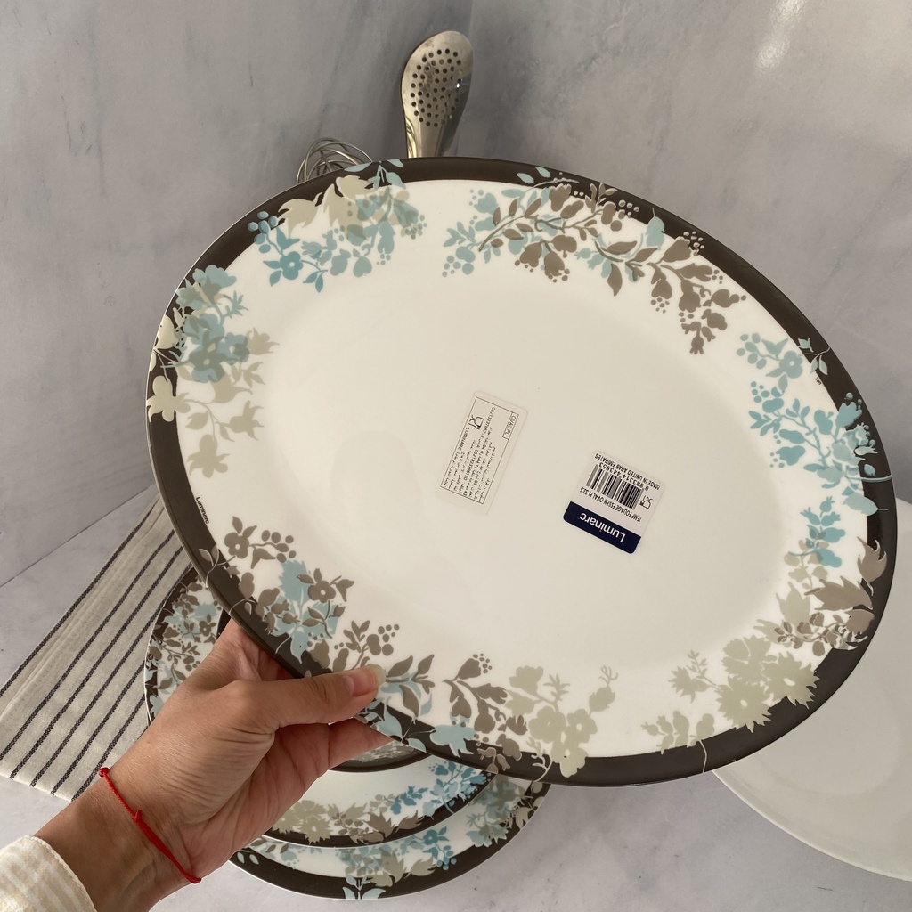 Foliage Essence Plat Oval 33.5Cm