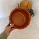 Tegame 20Cm Avec Couvercle Marron