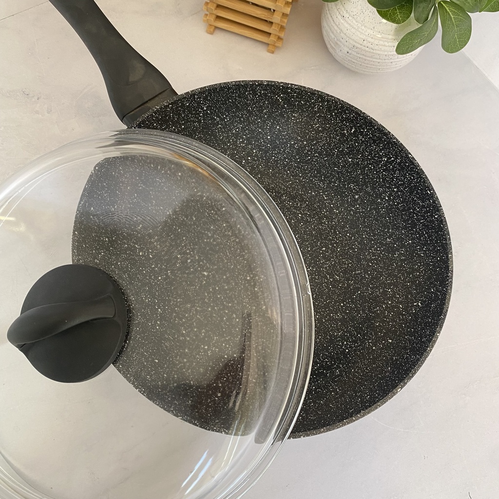 Pietra Viva Wok 28Cm Avec Couvercle 