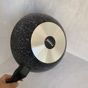 Pietra Viva Wok 28Cm Avec Couvercle 